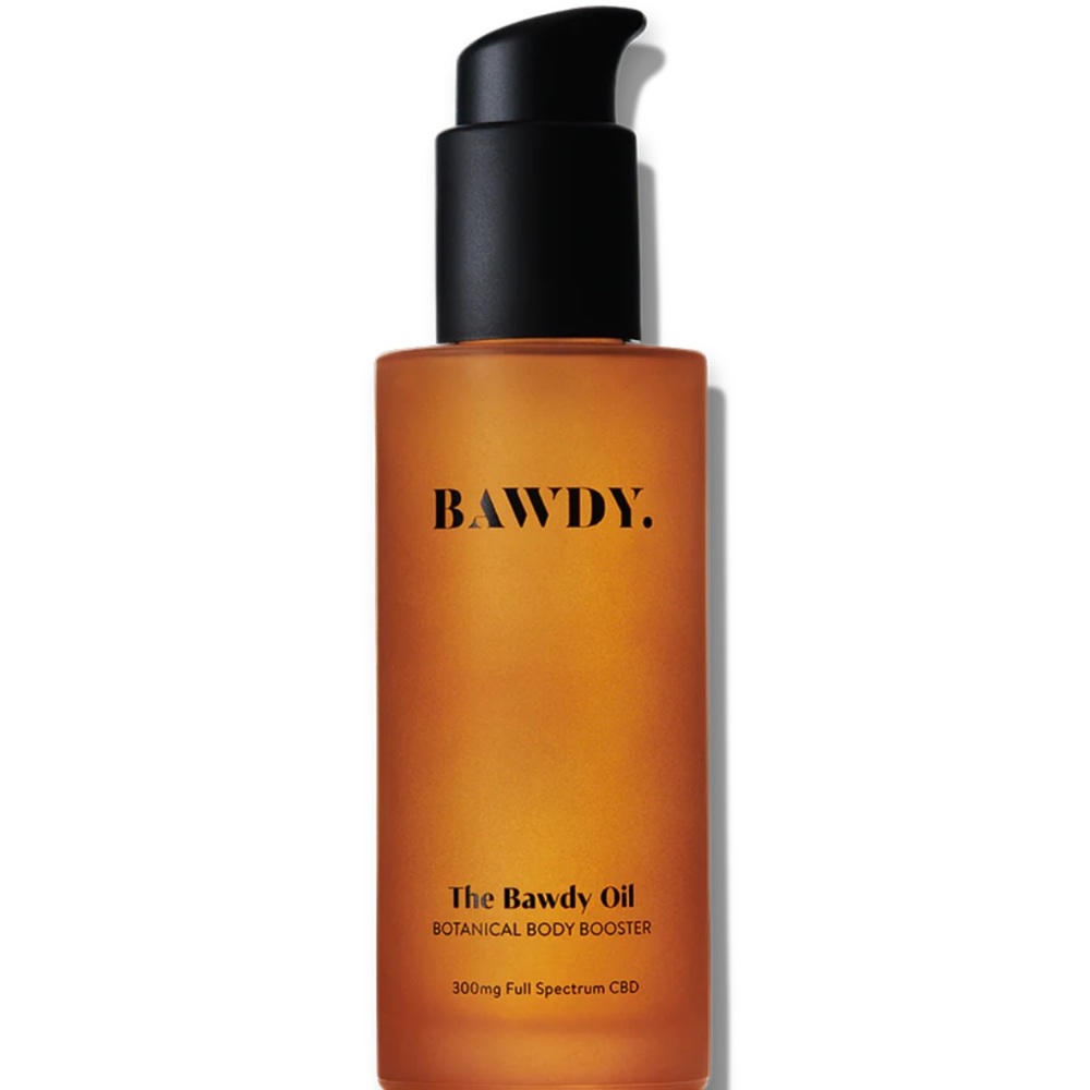The Bawdy Oil by Unapologetic Beauty. 3.4 oz bottle